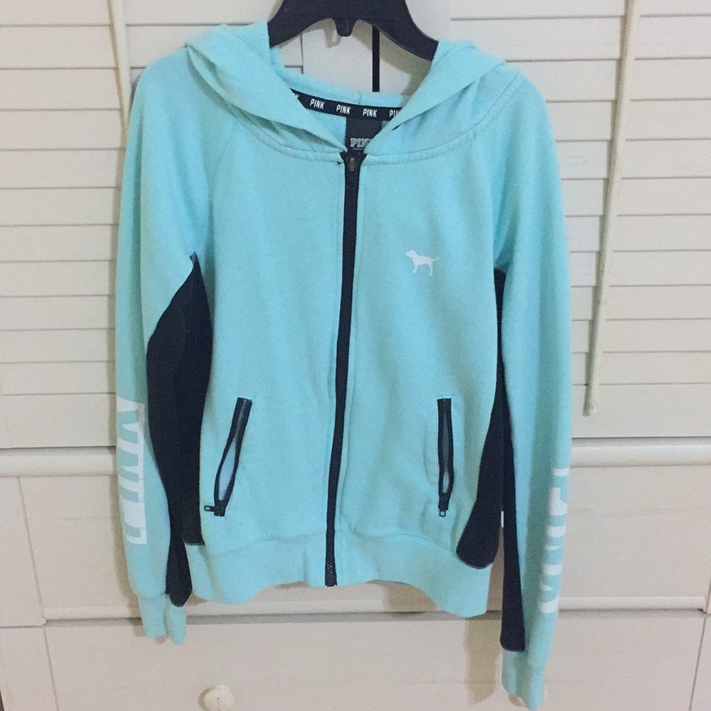 Victoria’s Secret pink mint hoodie